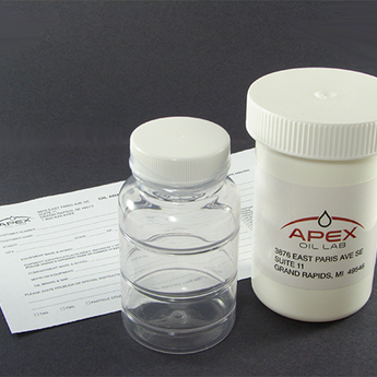 Oil Analysis + Particle Count Kit, Red Cap